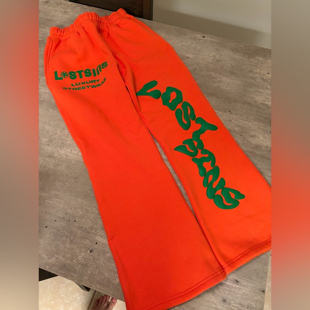 Lost Sins Orange Sweatpants